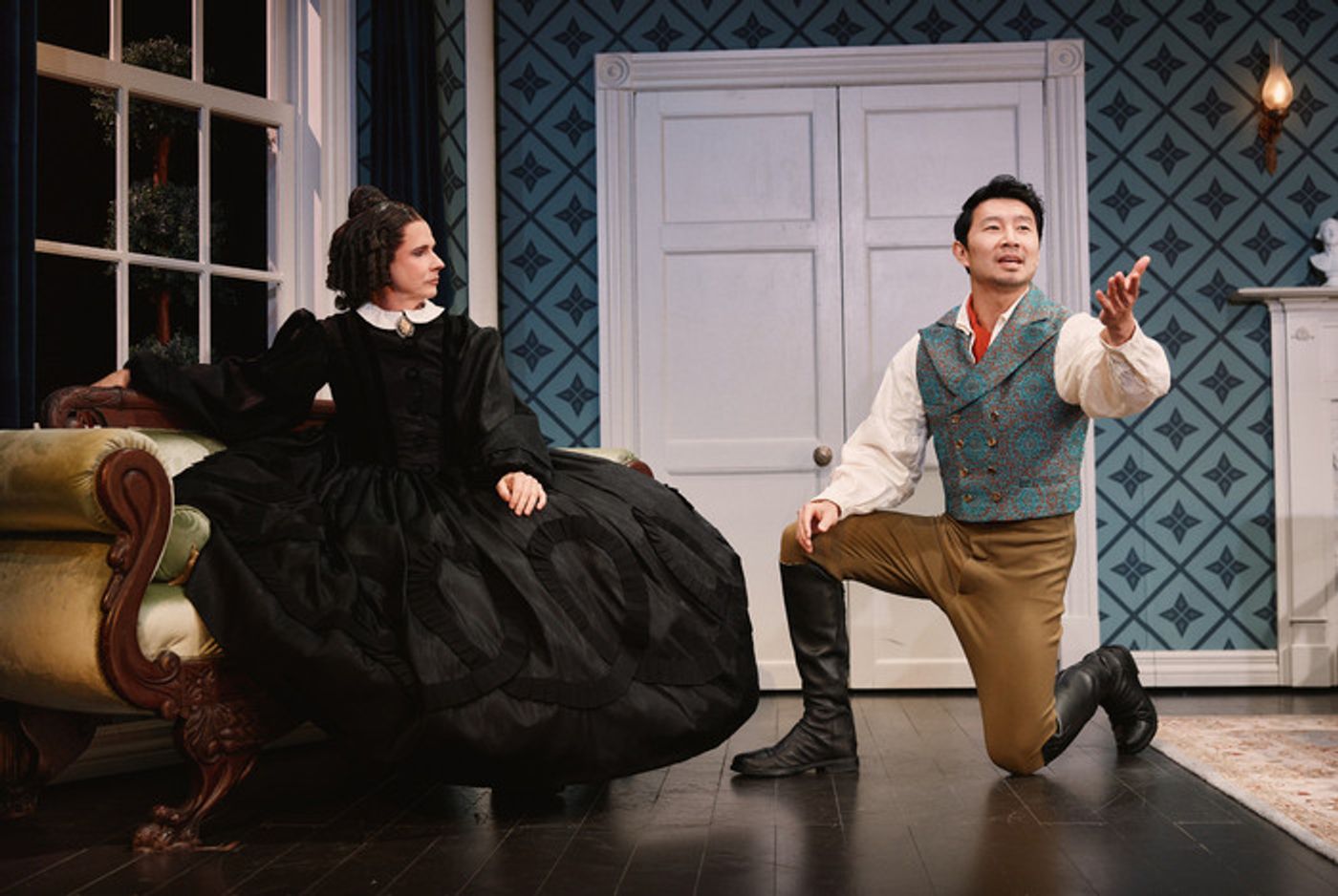 Photos: John Cameron Mitchell and Simu Liu in OH, MARY! on Broadway  Image